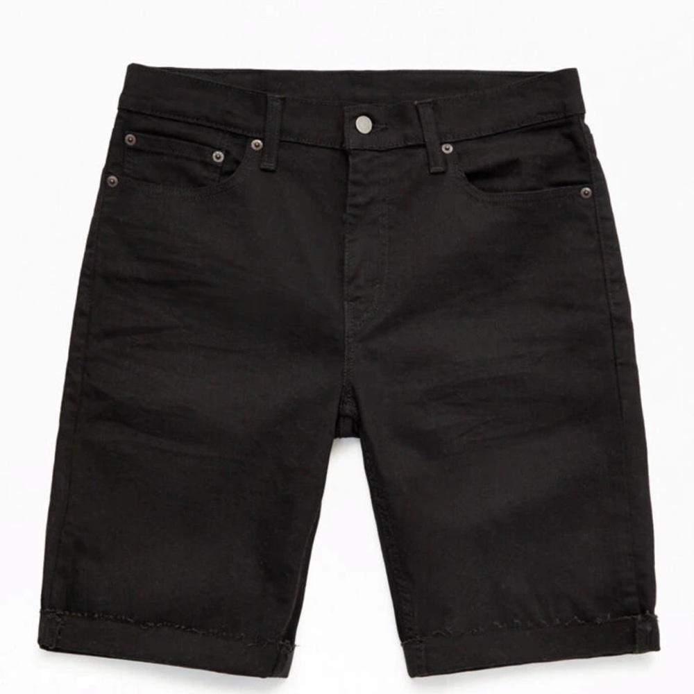 Levi’s 511 Black Denim Shorts Size 32 Waist